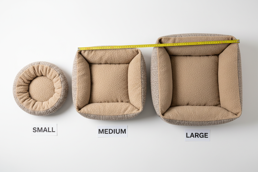 How to Choose the Right Bed Size for Your Dog